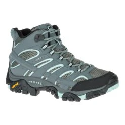 Merrell Moab 2 MID GORE-TEX Damen Wanderschuhe Grau/blau