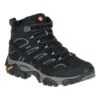 Merrell Moab 2 MID GORE-TEX Damen Wanderschuhe Schwarz 2 Merrell Moab 2 MID GORE-TEX Damen Wanderschuhe Schwarz -Merrell Verkaufsgeschäft ML J06064 001