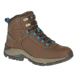 Merrell Vego Mid LTR Waterproof Damen Wanderschuhe Braun/blau