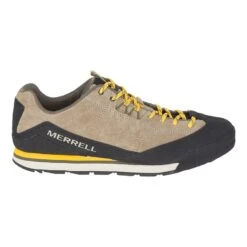 Merrell Catalyst Suede Trekkingschuhe Hellbraun/schwarz/gelb