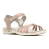 Merrell Terran 3 Cush Cross Damen Sandalen Beige/rot -Merrell Verkaufsgeschäft ml j005660 001