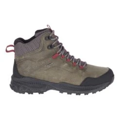 Merrell Forestbound Mid Waterproof Damen Stiefel Braun/grau