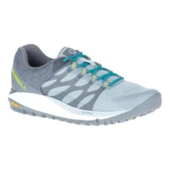 Merrell Antora 2 Damen Trailrunningschuhe Grau/weiß/blau