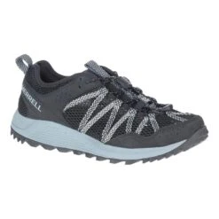 Merrell Wildwood Aerosport Damen Trekkingschuhe Schwarz/blau-grau