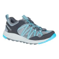 Merrell Wildwood Aerosport Damen Trekkingschuhe Schwarz/blau/weiß