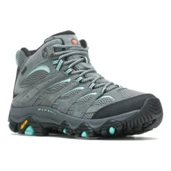 Merrell Moab 3 Mid GORE-TEX Damen Wanderschuhe Grau/hellblau