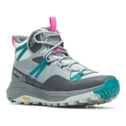 Merrell Siren 4 Mid GORE-TEX Damen Wanderschuhe Blau/grau/rosa