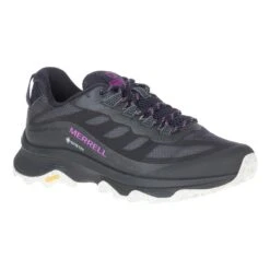 Merrell Moab Speed GORE-TEX Damen Trekkingschuhe Schwarz/lila