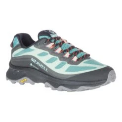 Merrell Moab Speed GORE-TEX Damen Trekkingschuhe Blau/schwarz/orange