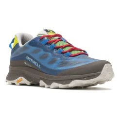 Merrell Moab Speed GORE-TEX Trekkingschuhe Blau/grün/rot
