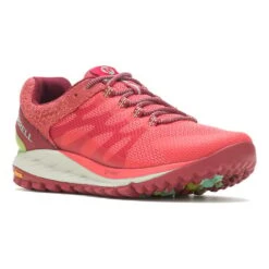 Merrell Antora 2 Damen Trailrunningschuhe Hellrosa/rot