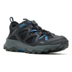 Merrell Speed Strike Leather Sieve Sandalen Schwarz/blau