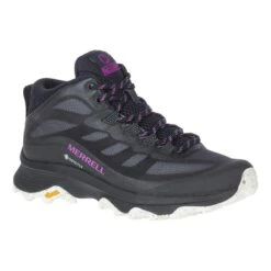 Merrell Moab Speed Mid GORE-TEX Damen Wanderschuhe Schwarz/lila