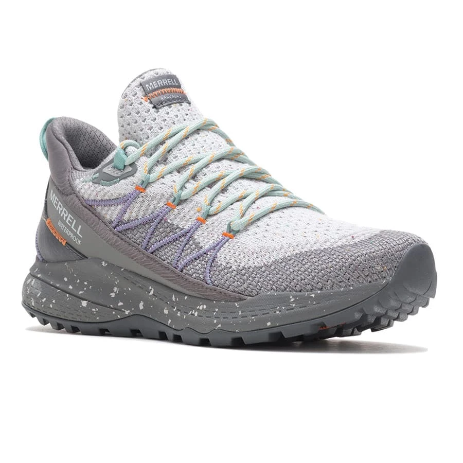 Merrell Bravada 2 Waterproof Damen Trailrunningschuhe Hellgrau/lila 3 Merrell Bravada 2 Waterproof Damen Trailrunningschuhe Hellgrau/lila