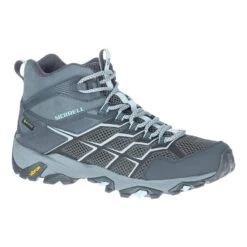Merrell Moab FST 2 Mid GORE-TEX Damen Wanderschuhe Grau/Blau