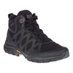 Merrell Siren 3 Mid GORE-TEX Damen Wanderschuhe Schwarz