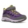 Merrell Moab Speed Mid Waterproof Kinder Wanderschuhe Grau/lila/grün -Merrell Verkaufsgeschäft ml mk166276 001