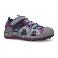 Merrell Hydro 2 Kinder Sneaker Grau/granatrot/blau