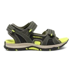 Merrell Panther Sandal 2.0 Kinder Sandalen Khaki/limettengrün