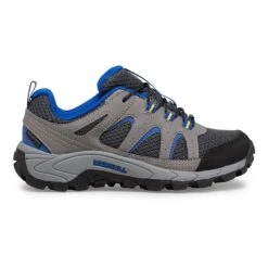Merrell Oakcreek Low Lace Waterproof Kinder Schuhe Grau/blau